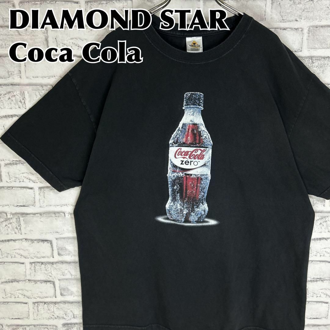 コカ・コーラ(コカコーラ)のDIAMOND STAR Coca Cola コカコーラゼロ Tシャツ 半袖 メンズのトップス(Tシャツ/カットソー(半袖/袖なし))の商品写真