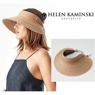 ヘレンカミンスキー(HELEN KAMINSKI)の新品【ヘレンカミンスキー】Marisローラブルハット サンバイザーUPF 50+(麦わら帽子/ストローハット)