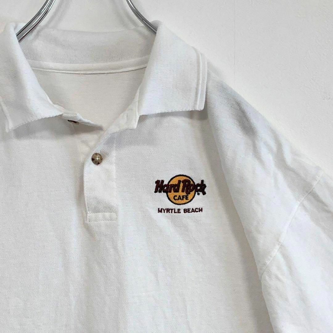 Hard Rock CAFE 半袖 ポロシャツ ハードロック メンズのトップス(ポロシャツ)の商品写真