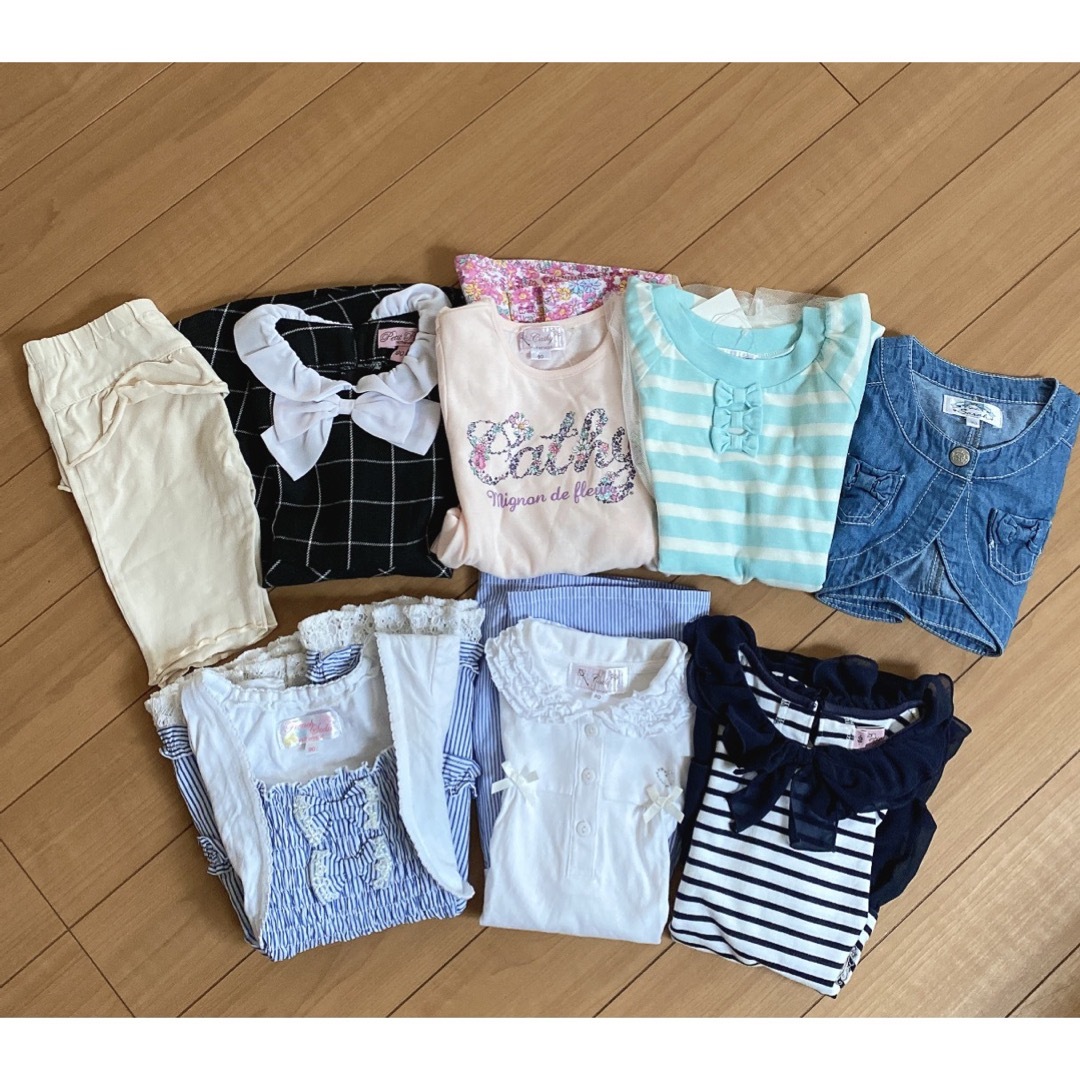 motherways(マザウェイズ)のワンピース90 女の子夏服90まとめ キッズ/ベビー/マタニティのキッズ服女の子用(90cm~)(ワンピース)の商品写真