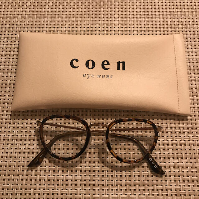 coen(コーエン)のcoen コーエン 伊達 メガネ レディースのファッション小物(サングラス/メガネ)の商品写真