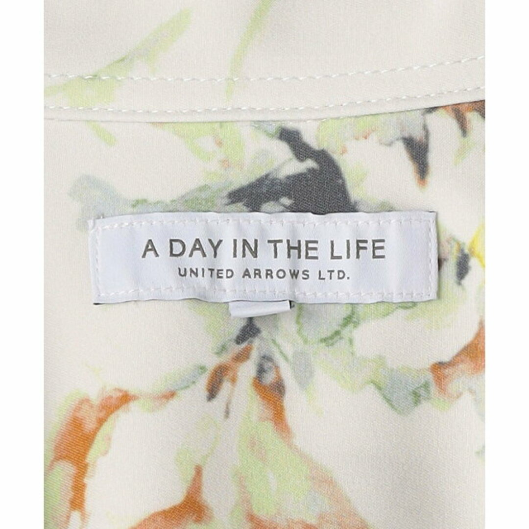 a day in the life(アデイインザライフ)の【NATURAL】【M】フラワープリント リラックスショートスリーブシャツ<A DAY IN THE LIFE> メンズのトップス(シャツ)の商品写真