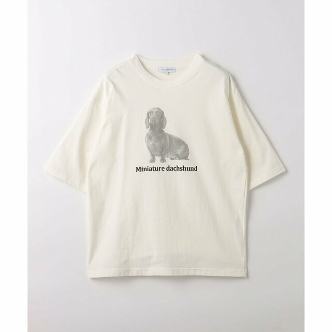 a day in the life(アデイインザライフ)の【その他2】【M】ドッグプリント クルーネックTシャツ <A DAY IN THE LIFE> メンズのトップス(Tシャツ/カットソー(半袖/袖なし))の商品写真