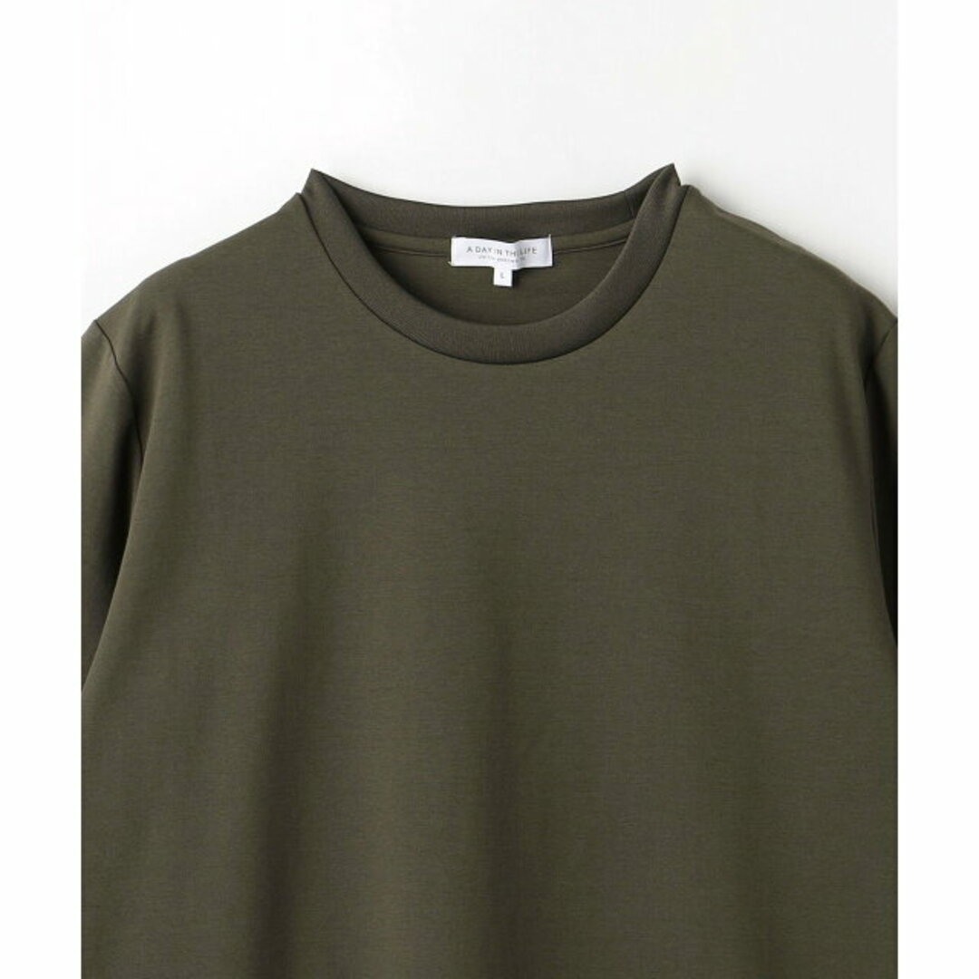 a day in the life(アデイインザライフ)の【OLIVE】【M】ポンチ ベーシック クルーネックTシャツ <A DAY IN THE LIFE> その他のその他(その他)の商品写真