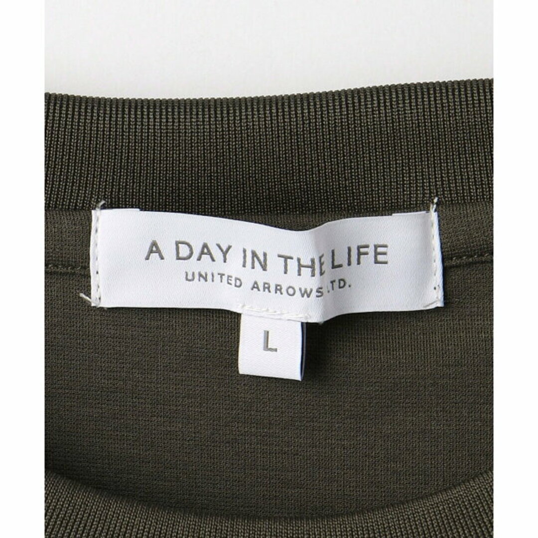 a day in the life(アデイインザライフ)の【OLIVE】【XL】ポンチ ベーシック クルーネックTシャツ <A DAY IN THE LIFE> その他のその他(その他)の商品写真