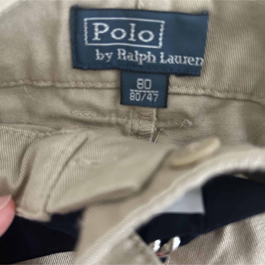 POLO（RALPH LAUREN）(ポロ)のbaby 80 チノショートパンツ キッズ/ベビー/マタニティのベビー服(~85cm)(パンツ)の商品写真