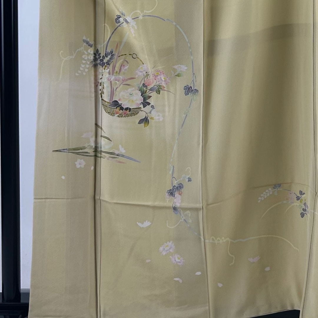 訪問着 身丈160cm 裄丈62cm 正絹 美品 秀品 【中古】 レディースの水着/浴衣(着物)の商品写真