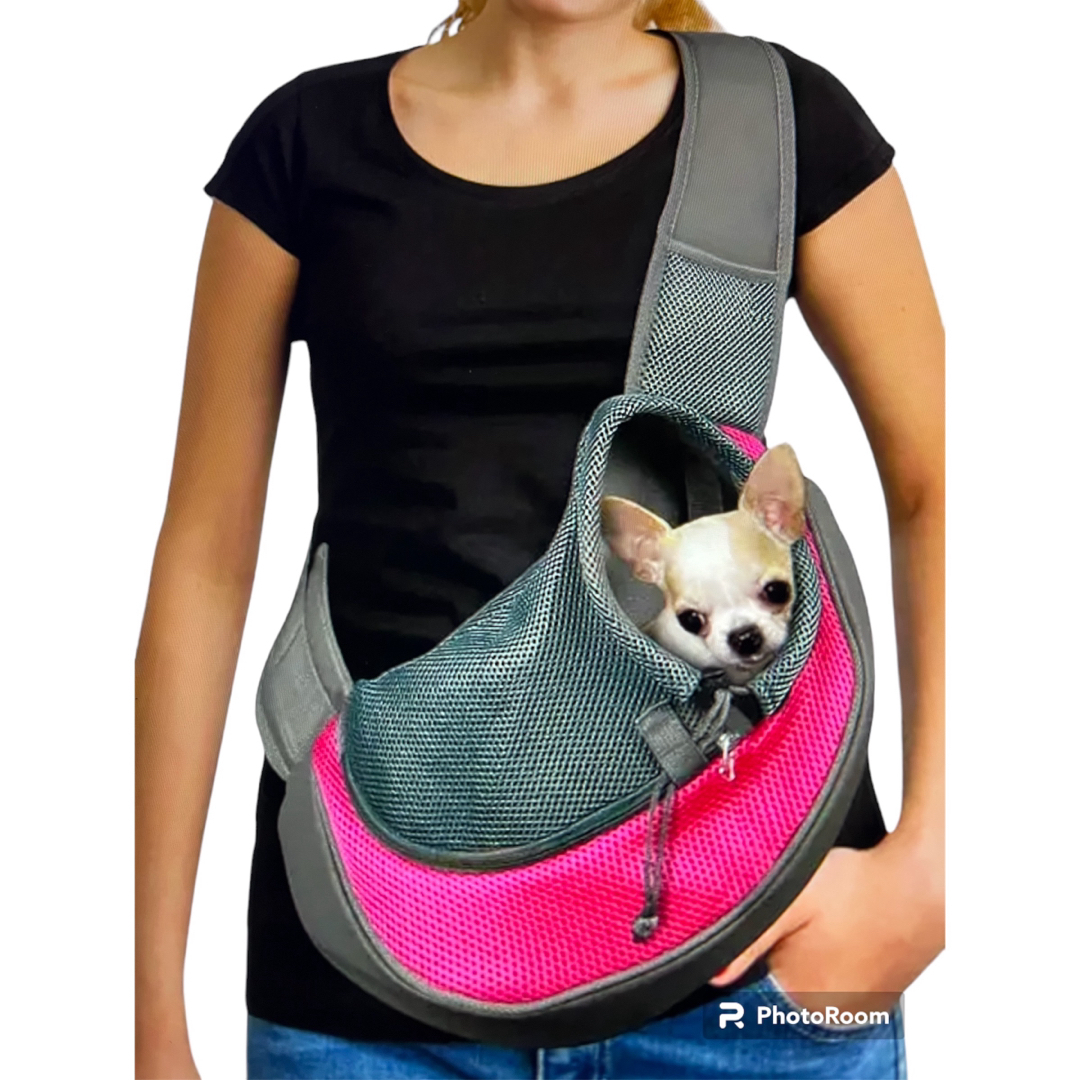 ペットキャリーバッグ　斜めショルダーバッグ　抱っこ紐スリング その他のペット用品(犬)の商品写真