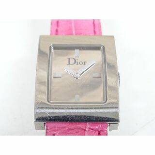 クリスチャンディオール(Christian Dior)のM奈126 / Dior ディオール 腕時計 クォーツ シルバー文字盤(腕時計)