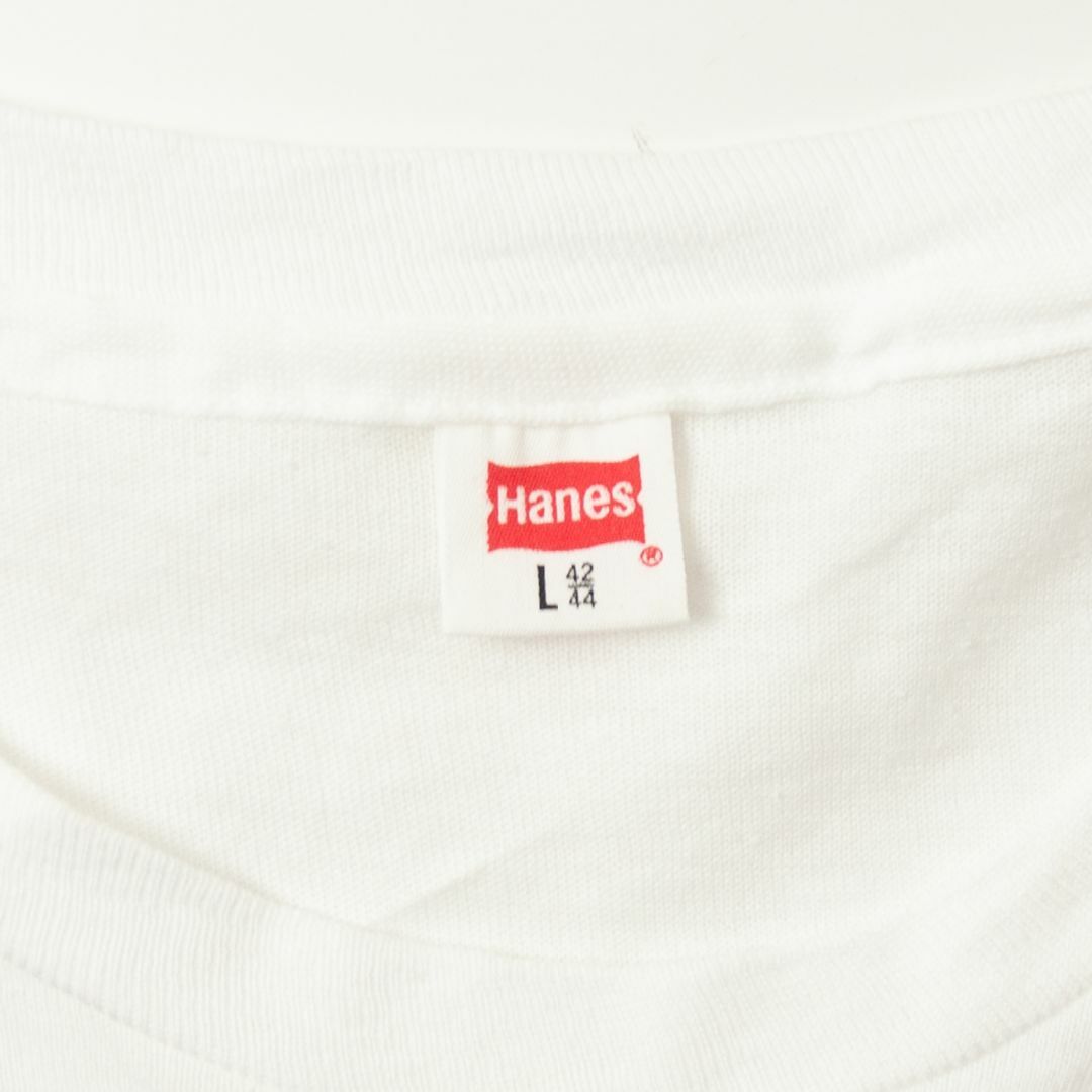 Hanes(ヘインズ)のL 1976年製 ピーターフランプトン Tシャツ ホワイト ビンテージ ヘインズ メンズのトップス(Tシャツ/カットソー(半袖/袖なし))の商品写真