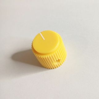 リッペルノブ　おしゃれ質感　黄色　Yellow 6.35mm(エフェクター)