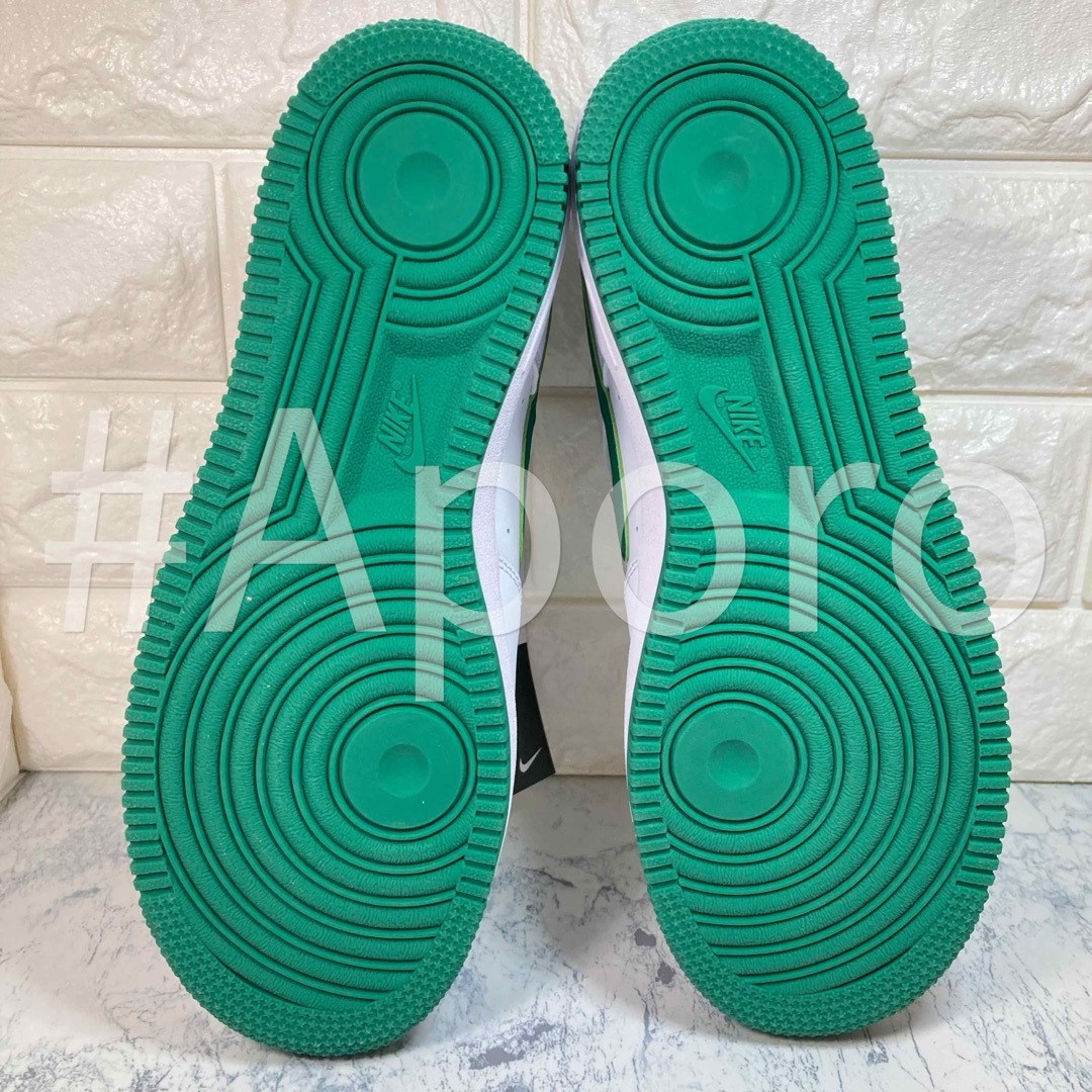 NIKE - NIKE ナイキ AIR FORCE 1 エアフォース1 グリーン 白 緑 NIKE - NIKE ナイキ AIR FORCE 1 エアフォース1 グリーン 白 緑