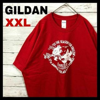 ギルタン(GILDAN)のf2 US古着　GILDAN　半袖Tシャツ　NEW YEAR'S EVE2017(Tシャツ/カットソー(半袖/袖なし))