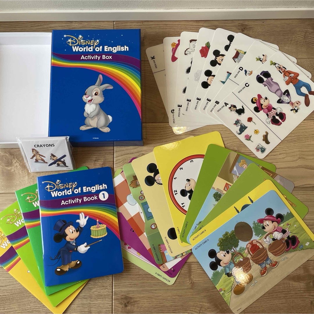 Disney(ディズニー)のディズニー英語システム メインプログラム キッズ/ベビー/マタニティのおもちゃ(知育玩具)の商品写真