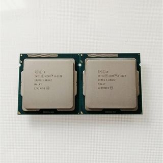 ≪INTEL Core i3-3220≫ 2個セット☆⑥(PCパーツ)