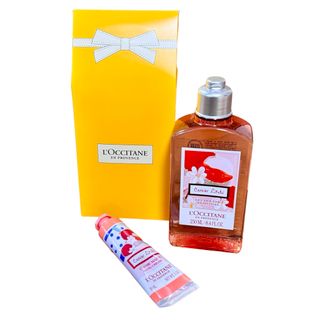 ロクシタン(L'OCCITANE)の母の日♪新品未使用◇ロクシタン◇ライチ&桜♡LCB♡ハンドクリームとボディソープ(ボディソープ/石鹸)