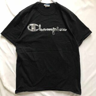 チャンピオン(Champion)のchampionブランドグラフィックロゴ入りTシャツ(Tシャツ/カットソー(半袖/袖なし))