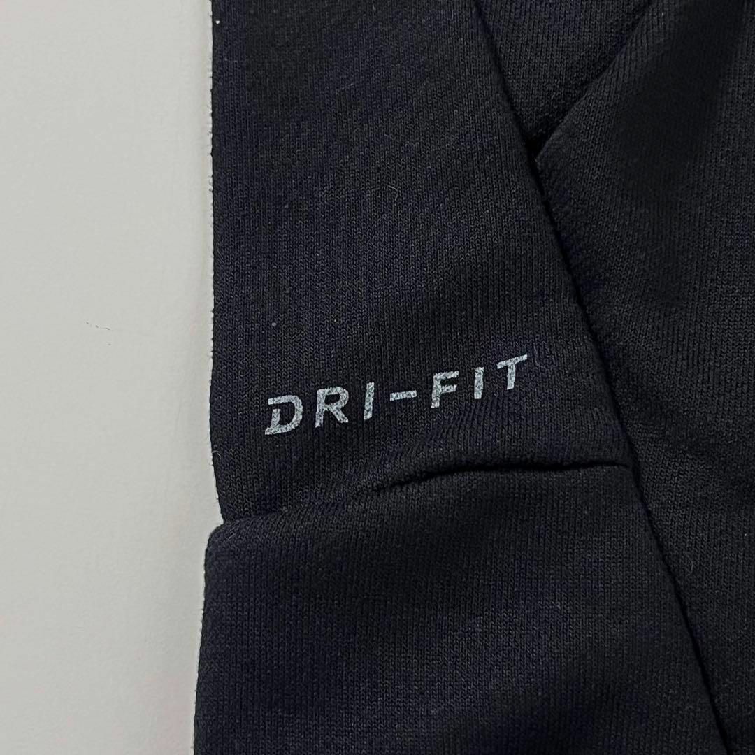 NIKE(ナイキ)のNIKE ナイキ DRI-FIT パーカー フルジップ ブラック L メンズ メンズのトップス(パーカー)の商品写真