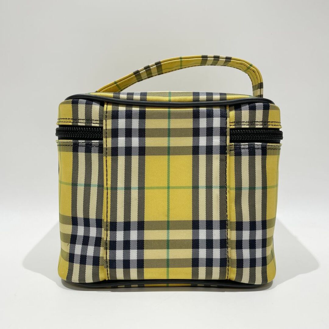 BURBERRY(バーバリー)のBURBERRY ハンドバッグ ロンドン チェック バニティ キャンバス レザー レディースのバッグ(ハンドバッグ)の商品写真