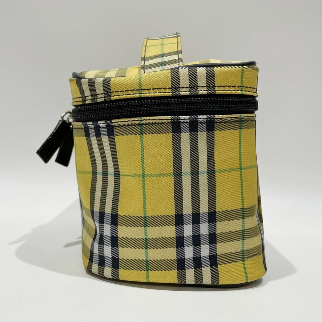 BURBERRY(バーバリー)のBURBERRY ハンドバッグ ロンドン チェック バニティ キャンバス レザー レディースのバッグ(ハンドバッグ)の商品写真