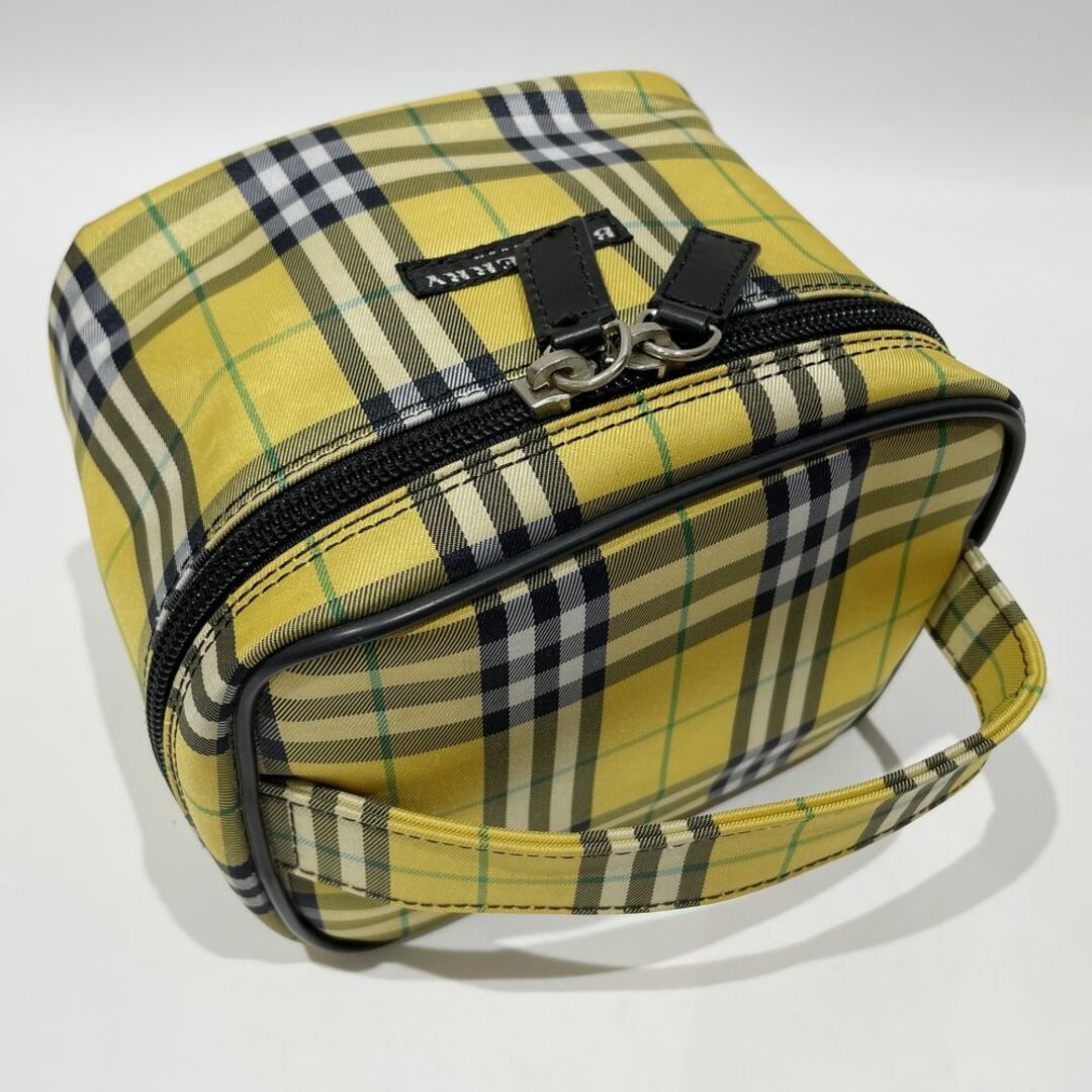 BURBERRY(バーバリー)のBURBERRY ハンドバッグ ロンドン チェック バニティ キャンバス レザー レディースのバッグ(ハンドバッグ)の商品写真