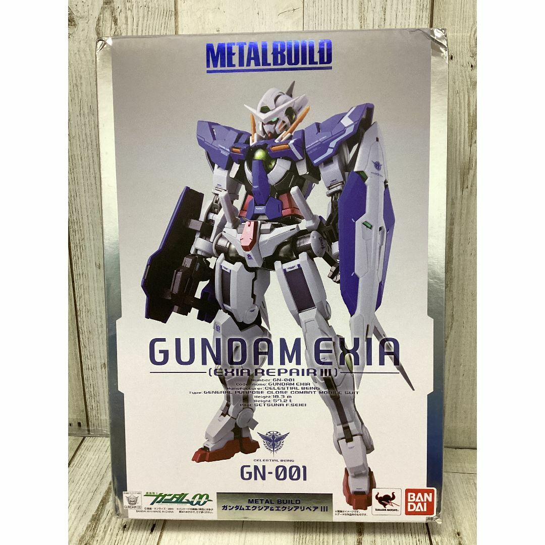 BANDAI(バンダイ)の【ジャンク】METAL BUILD ガンダムエクシア&エクシアリペアIII エンタメ/ホビーのフィギュア(アニメ/ゲーム)の商品写真