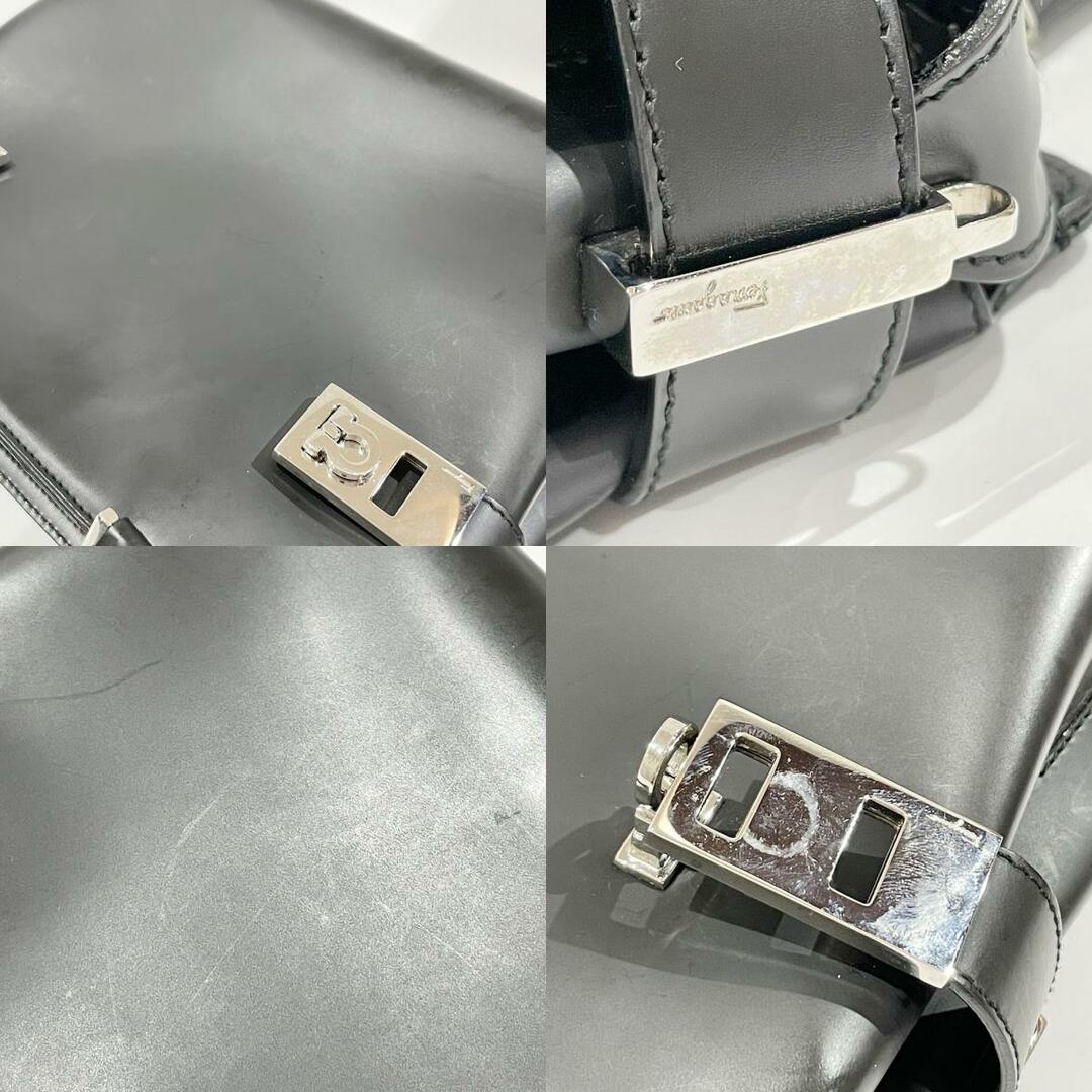 Salvatore Ferragamo(サルヴァトーレフェラガモ)のSalvatore Ferragamo ハンドバッグ サイド ガンチーニ  AQ-21 0167 レザー レディースのバッグ(ハンドバッグ)の商品写真