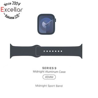 ビッグアップル(bigapple)のAPPLE　Apple Watch Series 9 GPSモデル 45mm MR9A3J/A　ミッドナイトスポーツバンド M/L(腕時計(デジタル))