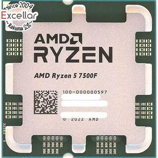 エーエムディー(AMD)の【バルク新品】 AMD　Ryzen 5 7500F 100-000000597　3.7GHz Socket AM5(PCパーツ)