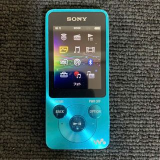 ウォークマン(WALKMAN)のSONY WALKMAN NW-S784 ソニー ウォークマン 8GB ブルー(ポータブルプレーヤー)