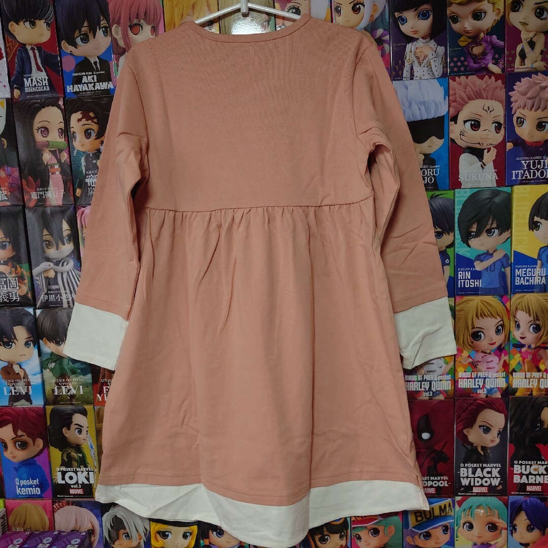 ☆ BEAMS  ビームス 綿100%  切り替え 長袖 ワンピース 150☆ キッズ/ベビー/マタニティのキッズ服女の子用(90cm~)(ワンピース)の商品写真