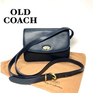 コーチ(COACH)の【美品】COACH オールドコーチ　ショルダーバッグ　イタリア　D4E 4400(ショルダーバッグ)