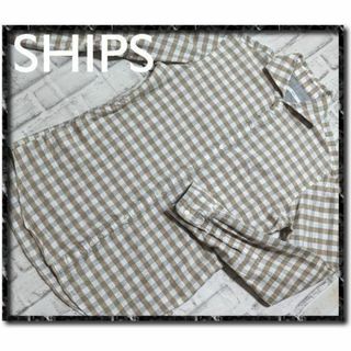 シップス(SHIPS)のシップス　チェック長袖シャツ(シャツ)