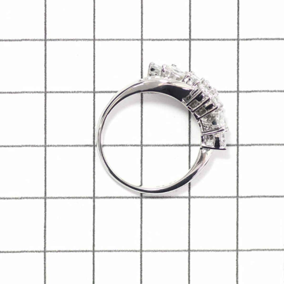 Pt900 ダイヤモンド リング 1.52ct フラワー レディースのアクセサリー(リング(指輪))の商品写真