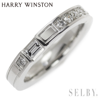 HARRY WINSTON - ハリーウィンストン Pt950 ダイヤモンド リング トラフィックバイ