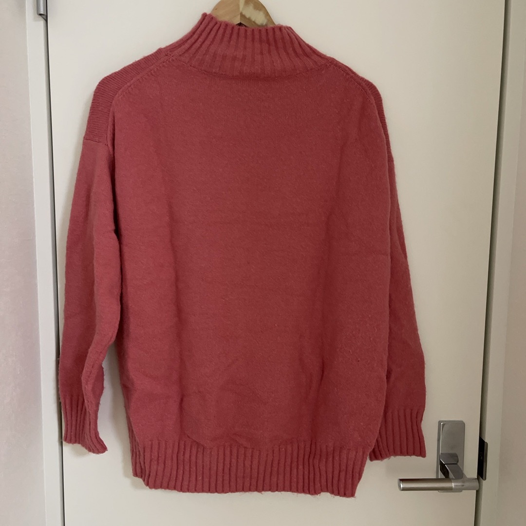 GU(ジーユー)のジーユー GU セーター ニット ピンク Ｍサイズ レディースのトップス(ニット/セーター)の商品写真