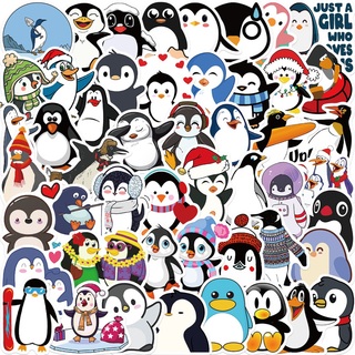 ペンギン　南極　動物　かわいい　シール　ステッカー50枚SLA(ステッカー)