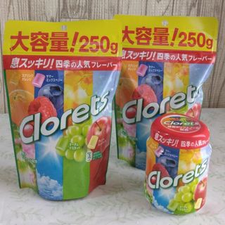 モンデリーズ(モンデリーズ)のクロレッツ　ボトル1個    パウチ×2個(菓子/デザート)