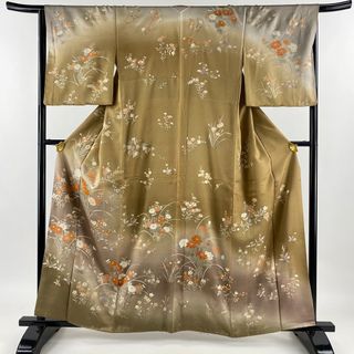 訪問着 身丈159cm 裄丈66.5cm 正絹 美品 名品 【中古】(着物)