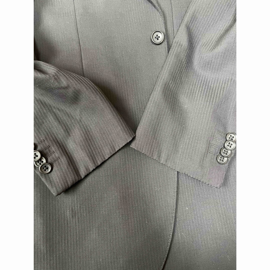 P.S.FA シングルスーツ ブラック A6 サイドベンツ 美品 メンズのスーツ(セットアップ)の商品写真