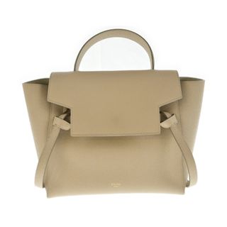 セリーヌ(celine)のCELINE セリーヌ ハンドバッグ - ベージュ 【古着】【中古】(ハンドバッグ)