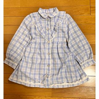 アクシーズファム(axes femme)のaxes femme kids ワンピース　水色(ワンピース)