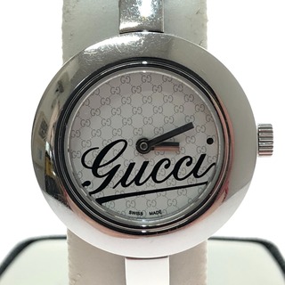 グッチ(Gucci)の□□GUCCI グッチ 腕時計 Gサークル 105 グランデ クオーツ YA105530(腕時計)