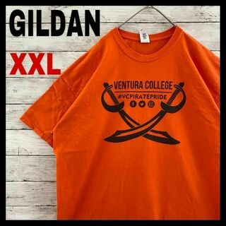 ギルタン(GILDAN)のh55 US古着　半袖Tシャツ　VENTURA　COLLEGE　カレッジロゴ(Tシャツ/カットソー(半袖/袖なし))