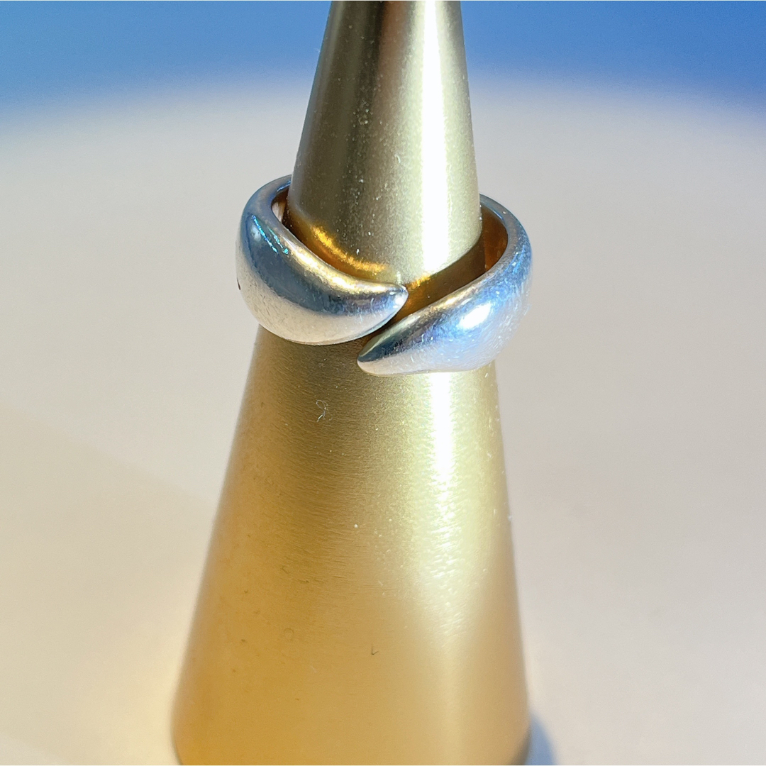 Tiffany & Co.(ティファニー)の693 ティファニー　エルサペレッティ　ヴィンテージ　リーフ　リング 8号 レディースのアクセサリー(リング(指輪))の商品写真