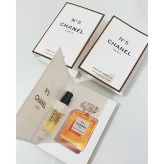 シャネル(CHANEL)のシャネル　N°5 サンプル　2個セット(香水(女性用))