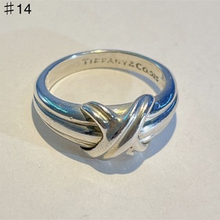 ティファニー(Tiffany & Co.)の694 ティファニー　シグネチャー　リング　925 14号(リング(指輪))