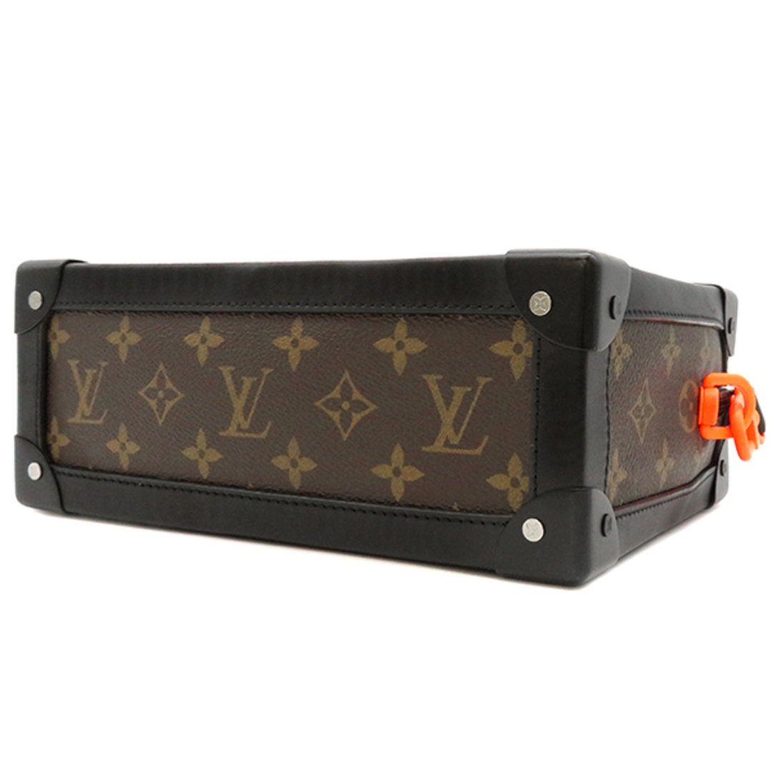 LOUIS VUITTON(ルイヴィトン)のルイヴィトン LOUIS VUITTON ショルダーバッグ ソーラーレイ ソフトトランク モノグラムキャンバス モノグラム ブラック金具 ヴァージルアブロー オレンジ金具  M44427 DU3178 【保存袋】【中古】 メンズのバッグ(ショルダーバッグ)の商品写真