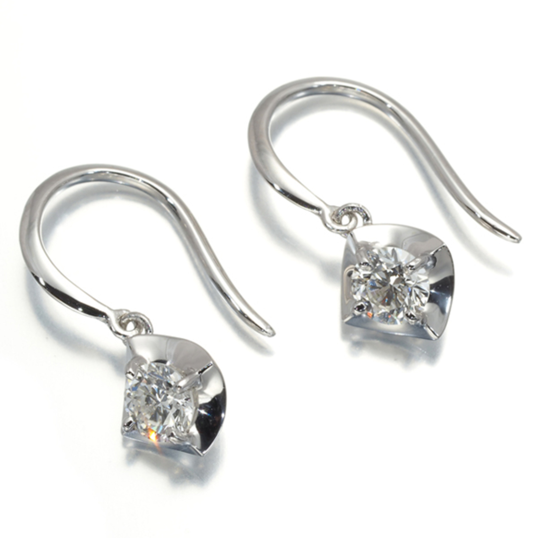 フォーエバーマーク ピアス ダイヤ 0.19ct/0.19ct フック Pt900 フォーエバーマーク ピアス ダイヤ 0.19ct/0.19ct フック Pt900