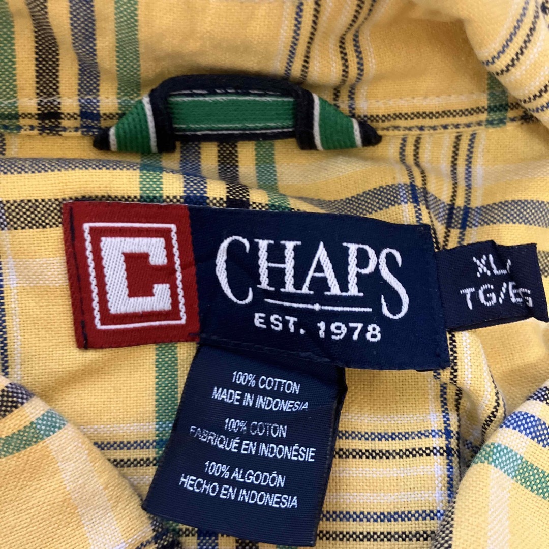 CHAPS(チャップス)のCHAPS チェックシャツ メンズのトップス(ポロシャツ)の商品写真